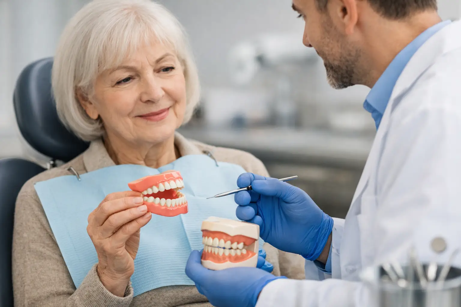 How to Fix Loose Dentures Safely