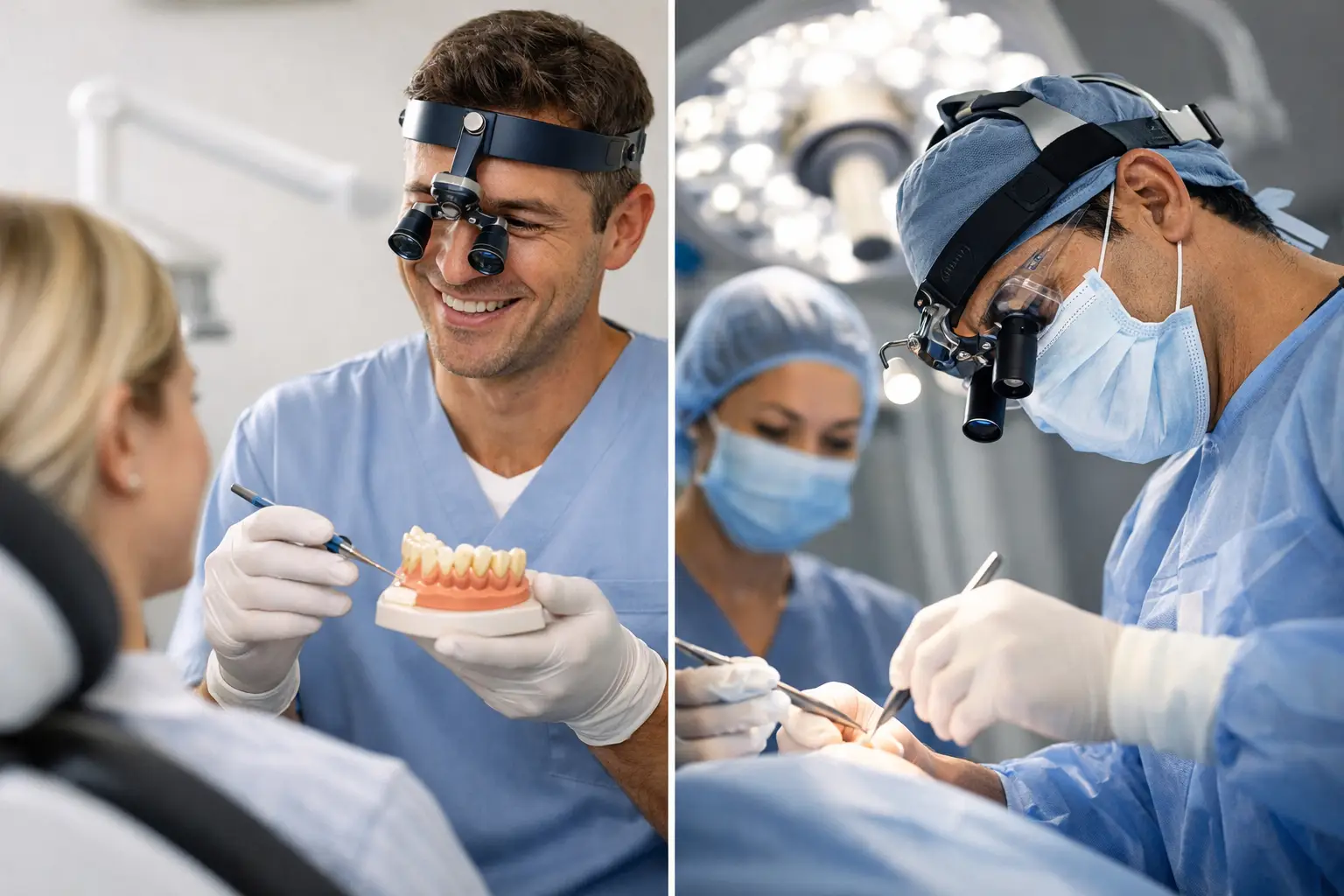 Prosthodontist vs Oral Surgeon: Who to See