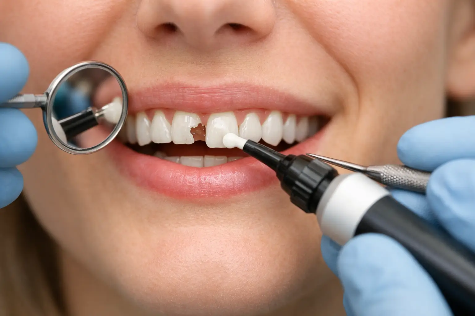 How to Rebuild Damaged Front Teeth Safely