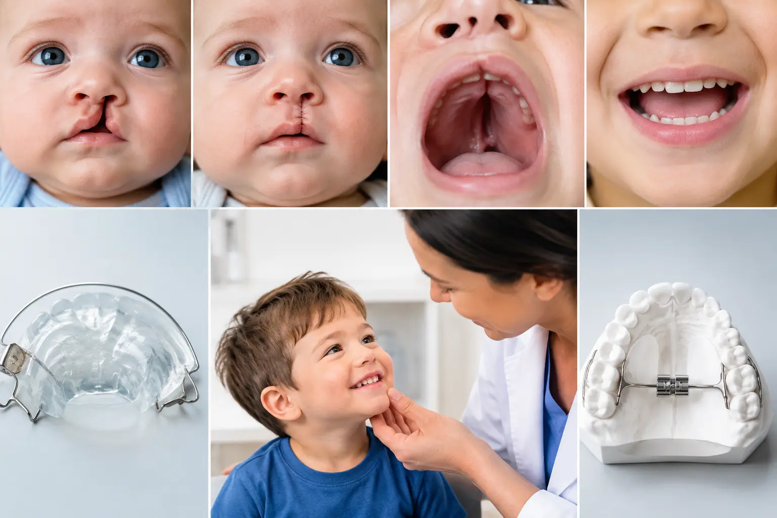 A Cleft Palate Rehabilitation Example, Step by Step