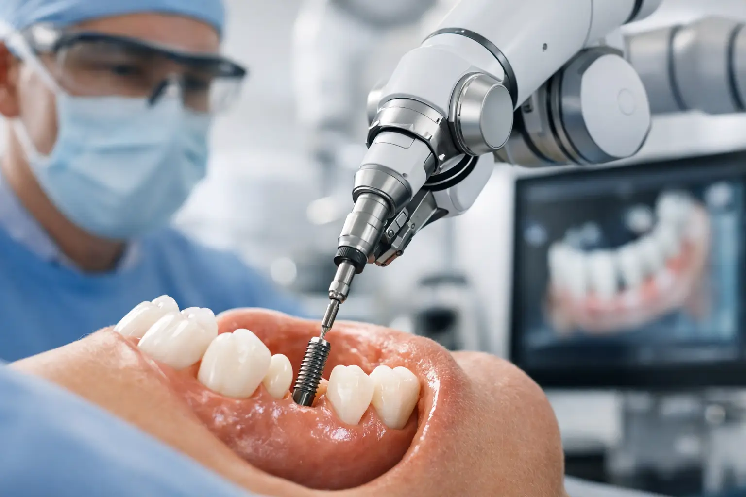 Robotic Dentistry for More Precise Implants