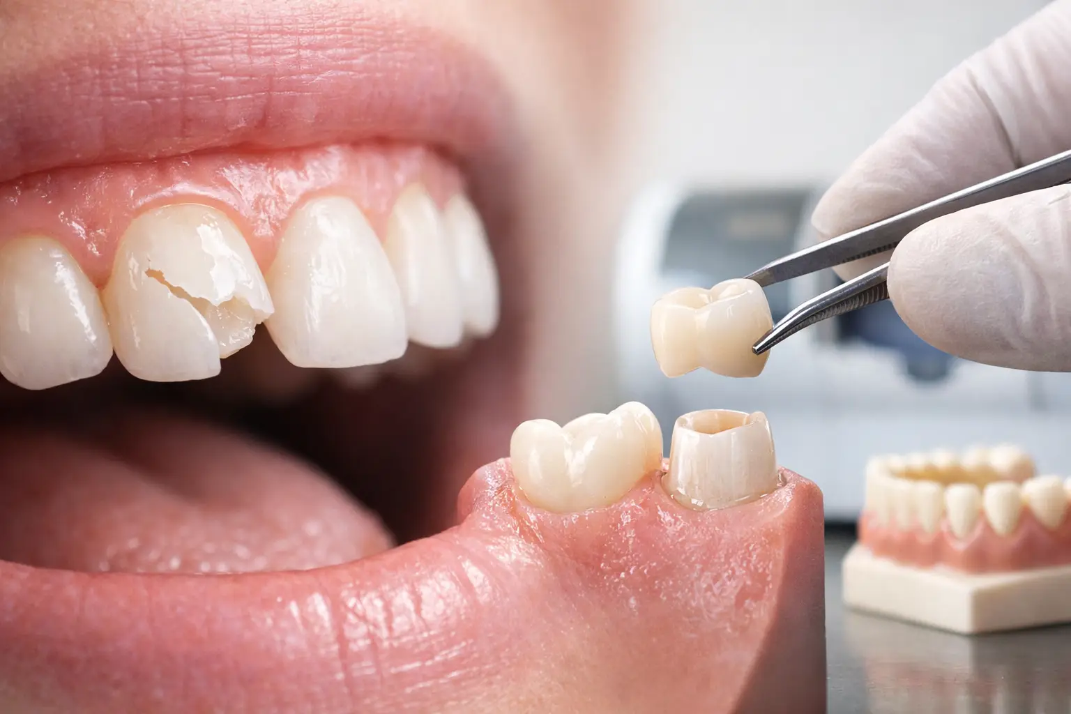 Same Day Crowns for Broken Teeth Explained